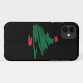 kerstboom Case-Mate iPhone case (Achterkant (horizontaal))