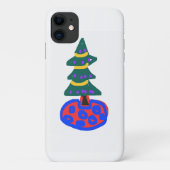Kerstboom Case-Mate iPhone Case (Achterkant)