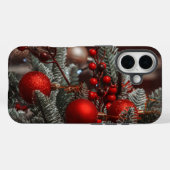 kerstboom Case-Mate iPhone case (Achterkant (horizontaal))
