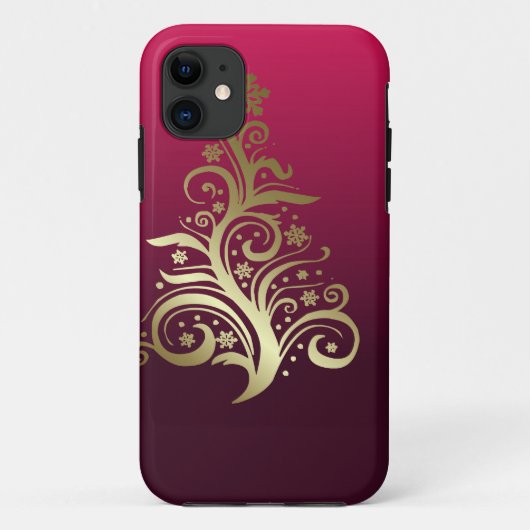 kerstboom Case-Mate iPhone case (Achterkant)