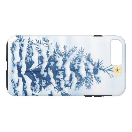 kerstboom Case-Mate iPhone case (Achterkant (Horizontaal))
