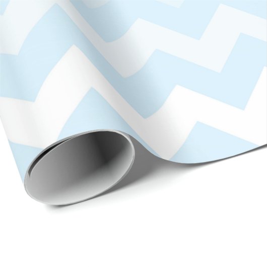 Kerstboom Chevron Scene Cadeaupapier (Rol Hoek)