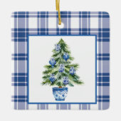 Kerstboom Chinoiserie Ornamenten Keramisch (Voorkant)