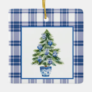 Kerstboom Chinoiserie Ornamenten Keramisch