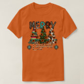 kerstboom Christelijk kerstmis T-shirt (Design voorkant)