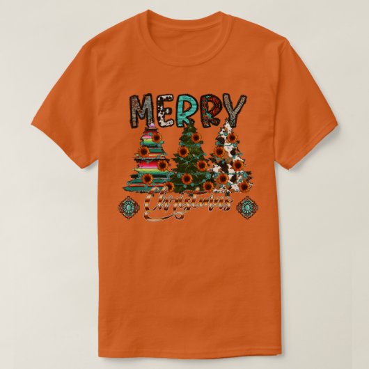 kerstboom Christelijk kerstmis T-shirt (Design voorkant)