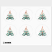Kerstboom Classic Sticker (Vel)
