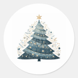 Kerstboom Classic Sticker