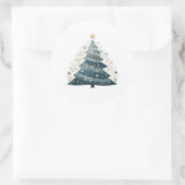 Kerstboom Classic Sticker (Tas)