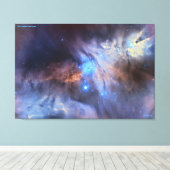 Kerstboom Cluster - Distinguished Canvas Afdruk (Insitu (Houten vloer))