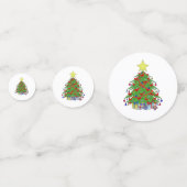 kerstboom confetti (Voorkanten)