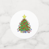 kerstboom confetti (Kleine voorkant)