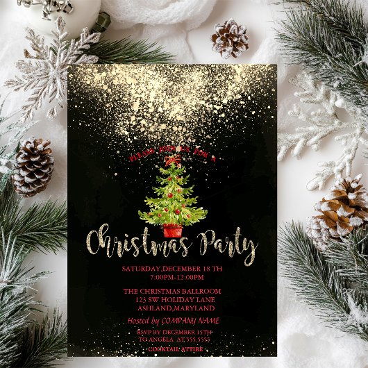 Kerstboom, Confetti Company Kerstfeest Kaart