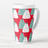 Kerstboom Cookie Deeg Thuismix Rood Latte Mok (Rechterhoek)