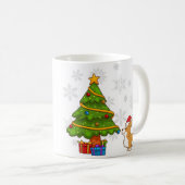 Kerstboom Corgi-Mok Koffiemok (Voorkant rechts)