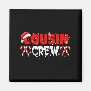 Kerstboom Cousin Crew Matching Kids Familie Groep Magneet