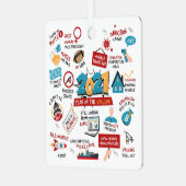 Kerstboom Covid Vaccin Jaar Keepsake Metalen Ornament (Voorkant links)