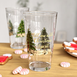 Kerstboom Custom Grappig Vakantie Glas