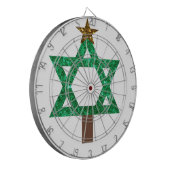 kerstboom dartbord (Voorkant Links)