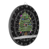 kerstboom dartbord (Voorkant Links)