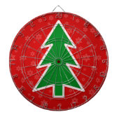 kerstboom dartbord (Voorkant)