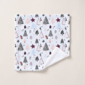 Kerstboom decoratie cadeau bad handdoek (Wasdoekje)
