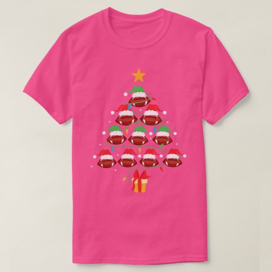 Kerstboom decoraties Kerstmis T-shirt (Design voorkant)