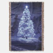 kerstboom deken (Voorkant Verticaal)