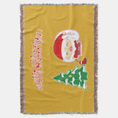kerstboom deken (Voorkant Verticaal)