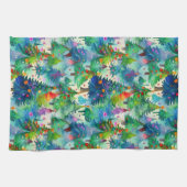 Kerstboom dennenpatroon theedoek (Horizontaal)