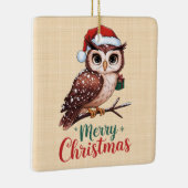 Kerstboom - Design Festif Merry Christmas Keramisch Ornament (Rechts)