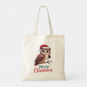 Kerstboom - Design Festif Merry Christmas Tote Bag (Achterkant)