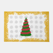 kerstboom deurmat (Voorkant)