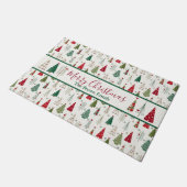 kerstboom deurmat (Schuin)