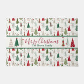 kerstboom deurmat (Voorkant)