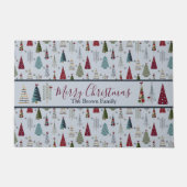 kerstboom deurmat (Voorkant)