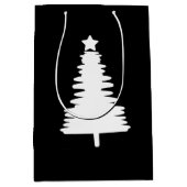 Kerstboom Doodle Cadeautas (Voorkant)