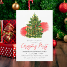 Kerstboom Elegante Rode Witte Vakantie Feest 