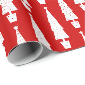 Kerstboom ・ Elke kleurachtergrond Cadeaupapier (Rol Hoek)