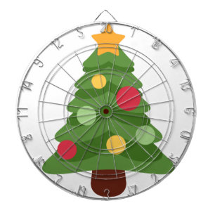 kerstboom emojis dartbord