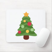 kerstboom emojis muismat (Met muis)