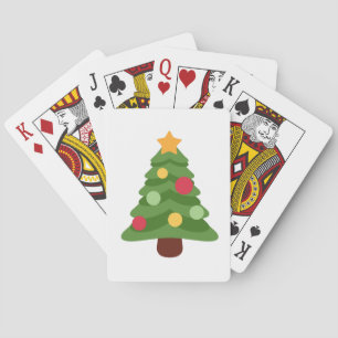 kerstboom emojis pokerkaarten