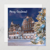 Kerstboom en Blackhead-huis in Riga (Voorkant / Achterkant)