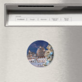 Kerstboom en Blackhead-huis in Riga Magnet (Insitu (Vaatwasser))