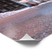 Kerstboom en Blackhead-huis in Riga Perfect Poster (Hoek)