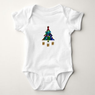 Kerstboom en Cadeaus Baby Bodysuit