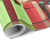 Kerstboom en Cadeaus Cadeaupapier (Rol Hoek)