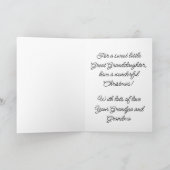 Kerstboom en cadeaus feestdagen kaart (Binnen)