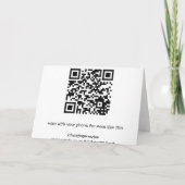 kerstboom en cadeautjes feestdagen kaart (Achterkant)