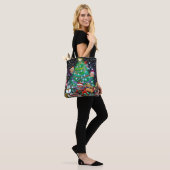 Kerstboom en Canvas tas voor passementwerk (Op model)